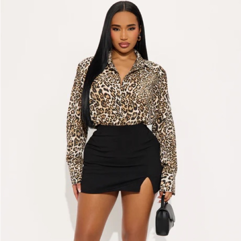 Top Of The Game Leopard Print Bodysuit NEW 🏷️